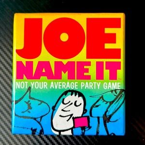 Joe Name It Party Game
